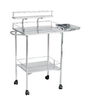 ES1710 - Mesa Auxiliar Inox com Grades